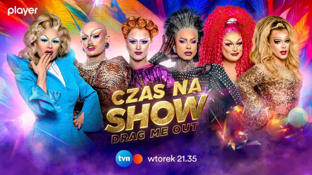 Zdjęcie okładkowe wpisu: Drag Queens przyćmiły konkurencję! Udany start programu „CZAS NA SHOW. DRAG ME OUT”.