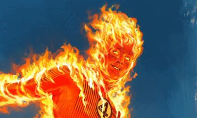 Zdjęcie okładkowe wpisu: Johnny Storm na nowym plakacie Fantastycznej Czwórki!