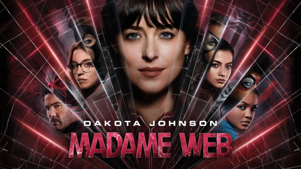 Zdjęcie okładkowe wpisu: Madame Web do kupienia lub wypożyczenia w serwisach VOD: Amazon Prime, Google Play, iTunes