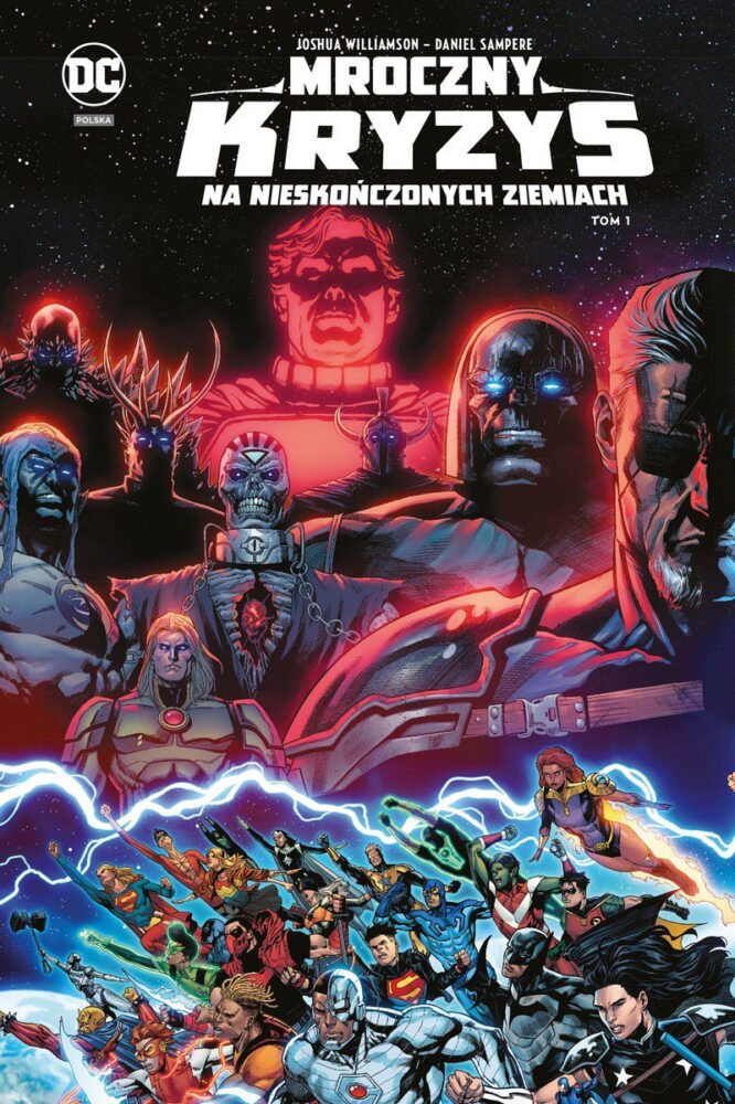 Zdjęcie okładkowe wpisu: Mroczny kryzys na Nieskończonych Ziemiach tom 1 – recenzja komiksu