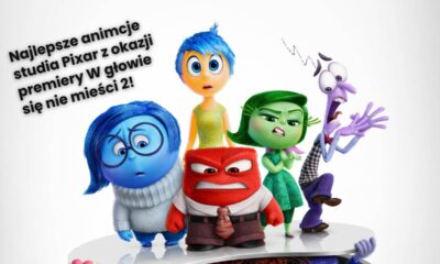 Zdjęcie okładkowe wpisu: W głowie się nie mieści 2 już w kinach! Zobaczcie najlepsze filmy studia Pixar!