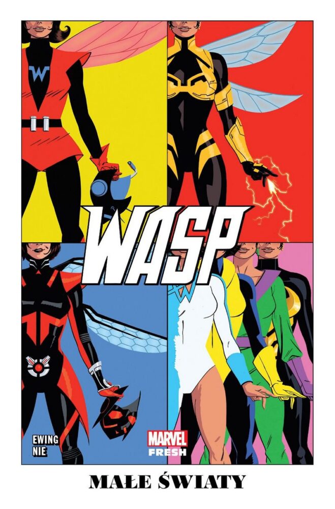 Zdjęcie okładkowe wpisu: Wasp – Małe światy – recenzja komiksu