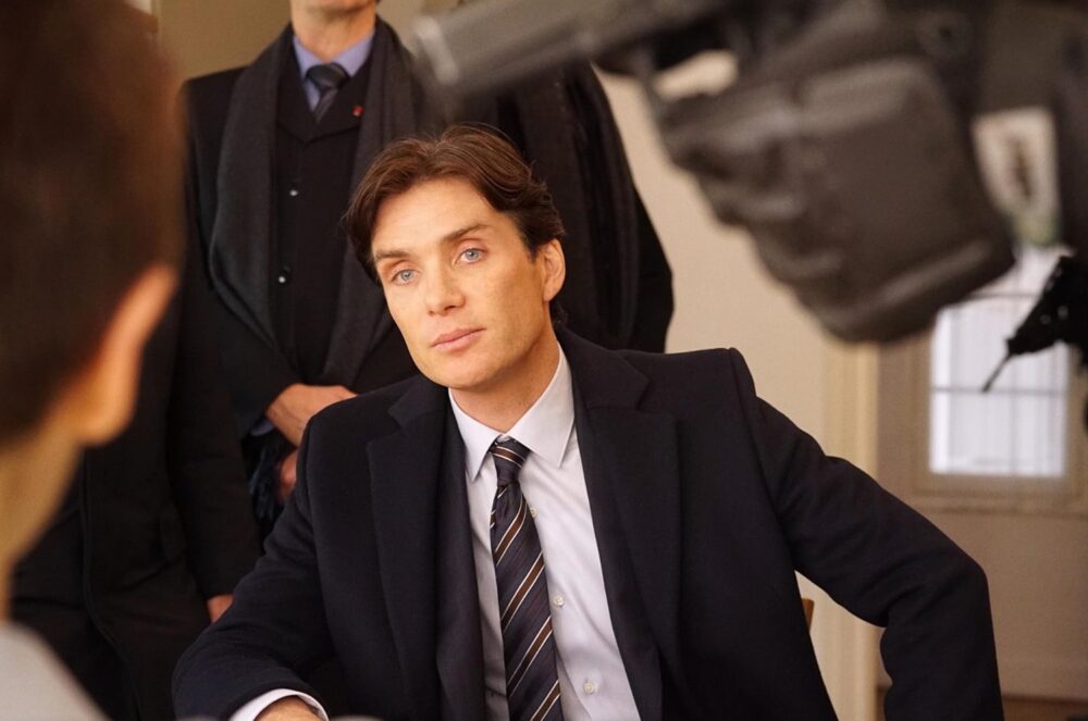 Zdjęcie okładkowe wpisu: Koniec prac na planie filmu Steve. Cillian Murphy na zdjęciu z planu produkcji Netflixa