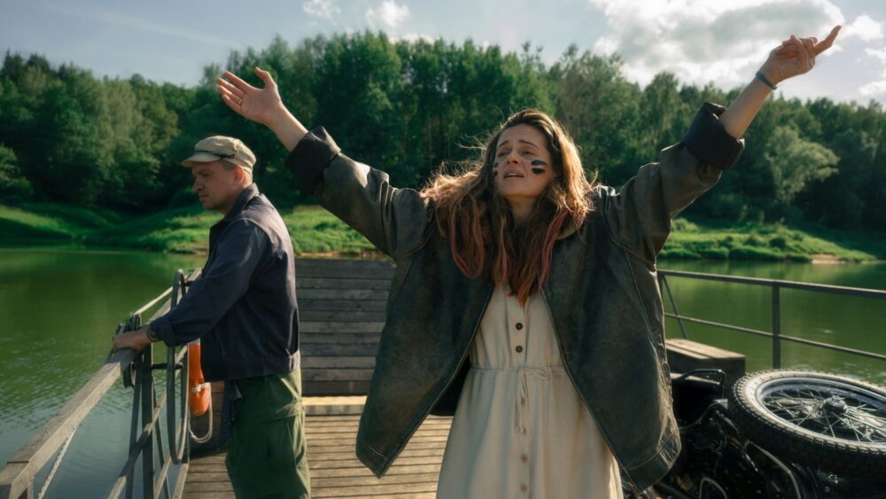 Zdjęcie okładkowe wpisu: Agnieszka Grochowska i Jan Peszek w Dziadku, wiejemy! Pierwsze zdjęcia z filmu Olgi Chajdas