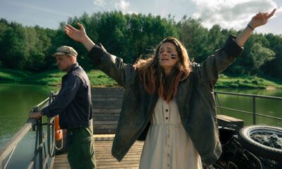 Zdjęcie okładkowe wpisu: Agnieszka Grochowska i Jan Peszek w Dziadku, wiejemy! Pierwsze zdjęcia z filmu Olgi Chajdas