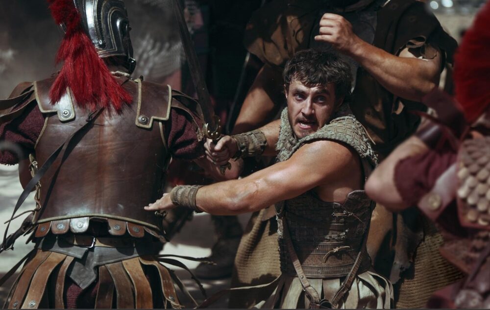 Zdjęcie okładkowe wpisu: Gladiator II ucztą dla fanów kina akcji. Film rozpoczyna największa scena akcji jaką zrealizował Ridley Scott