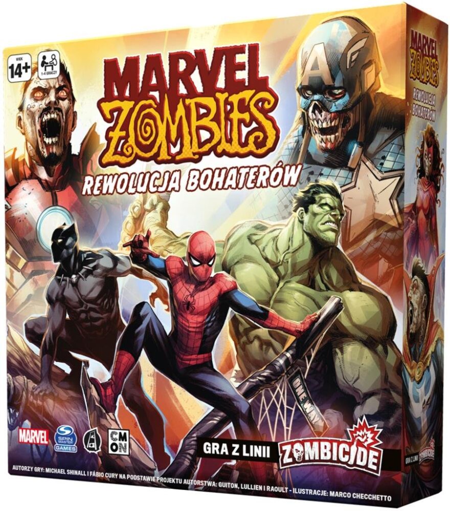 Zdjęcie okładkowe wpisu: Marvel Zombies – Rewolucja bohaterów – recenzja gry planszowej