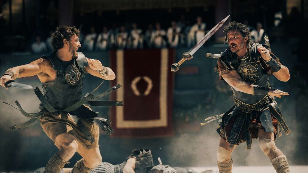 Zdjęcie okładkowe wpisu: Ridley Scott twierdzi, że Gladiator II jest tak samo dobry jak pierwowzór