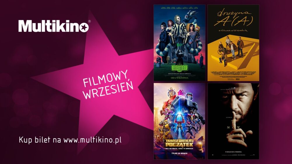 Zdjęcie okładkowe wpisu: Filmowy wrzesień w Multikinie!