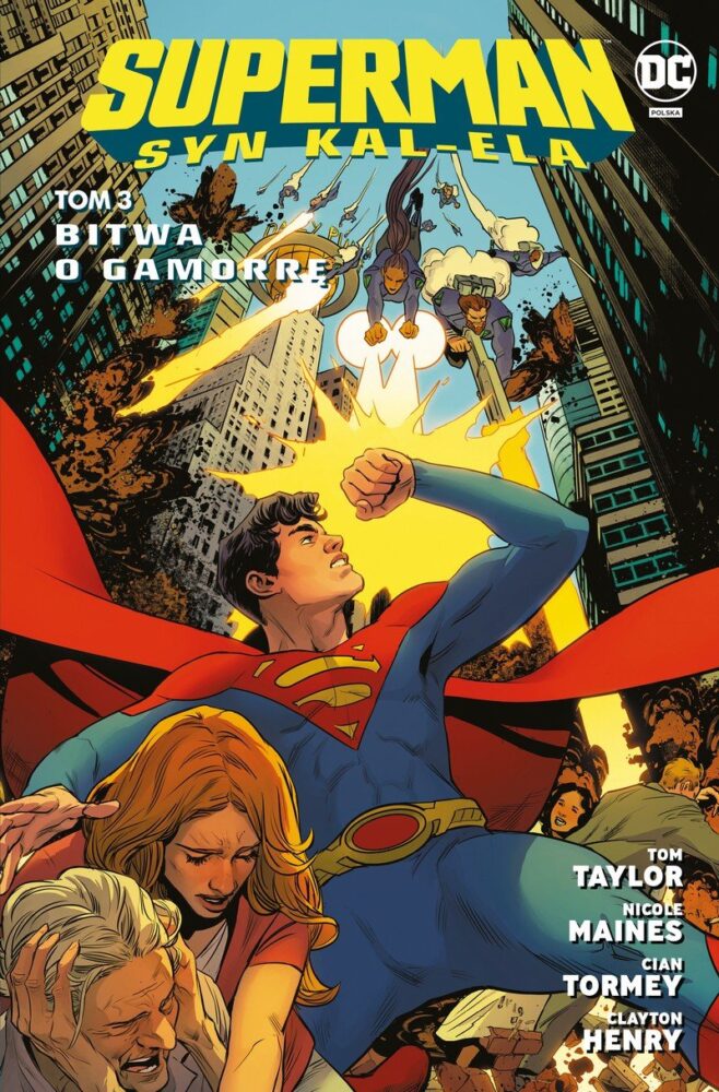 Zdjęcie okładkowe wpisu: Superman: Syn Kal-Ela tom 3 – Bitwa o Gamorrę – recenzja komiksu