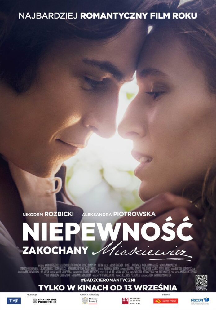 Zdjęcie okładkowe wpisu: Niepewność. Zakochany Mickiewicz – recenzja filmu. Cierpienia młodego poety