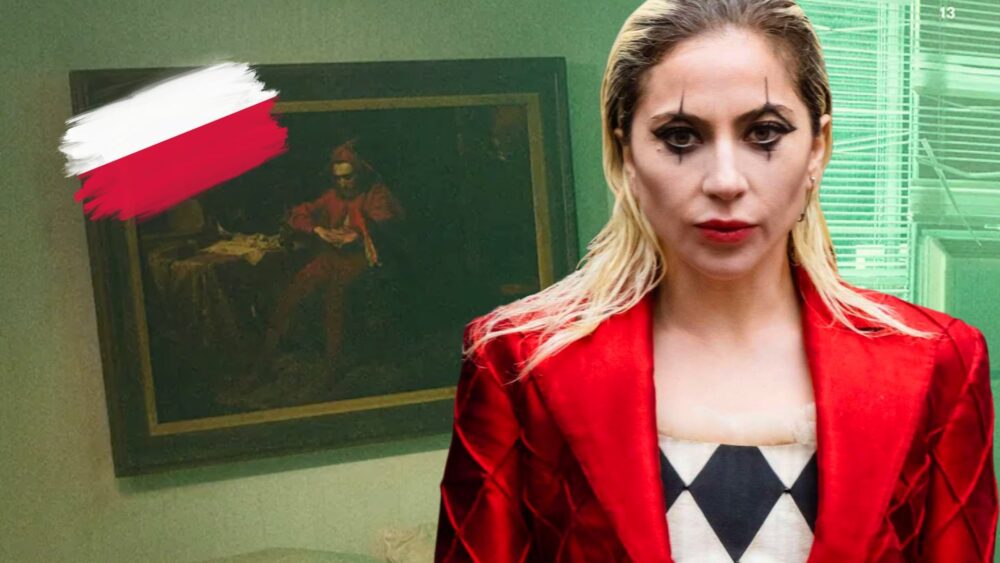 Zdjęcie okładkowe wpisu: Polski obraz „Stańczyk” na okładce płyty Lady Gagi! Album Harlequin towarzyszyć będzie premierze nowego Jokera
