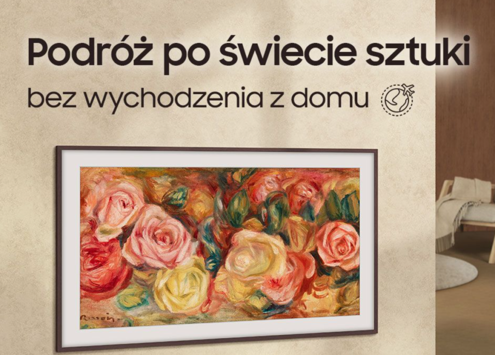 Zdjęcie okładkowe wpisu: Samsung Art Store, czyli sztuka w zasięgu pilota
