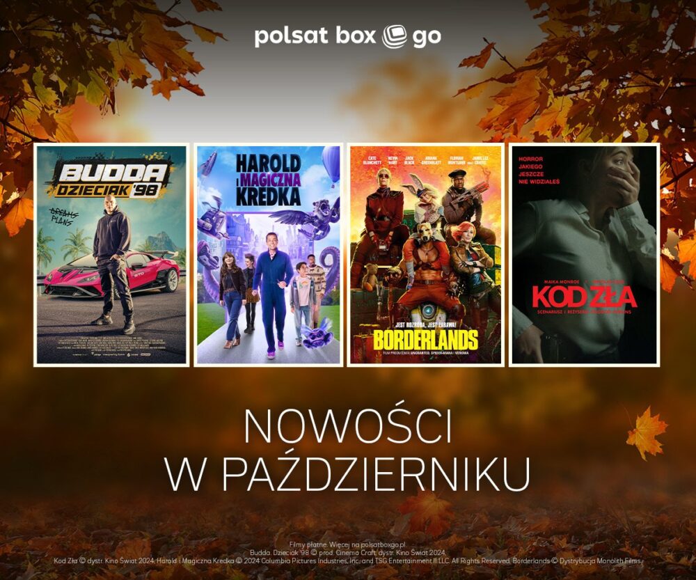Zdjęcie okładkowe wpisu: Polsat Box Go z filmowymi nowościami. Budda. Dzieciak ’98, It Ends with Us i Perfect Days
