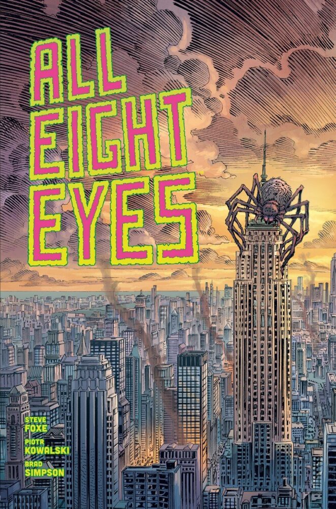 Zdjęcie okładkowe wpisu: All Eight Eyes tom 1 – recenzja komiksu
