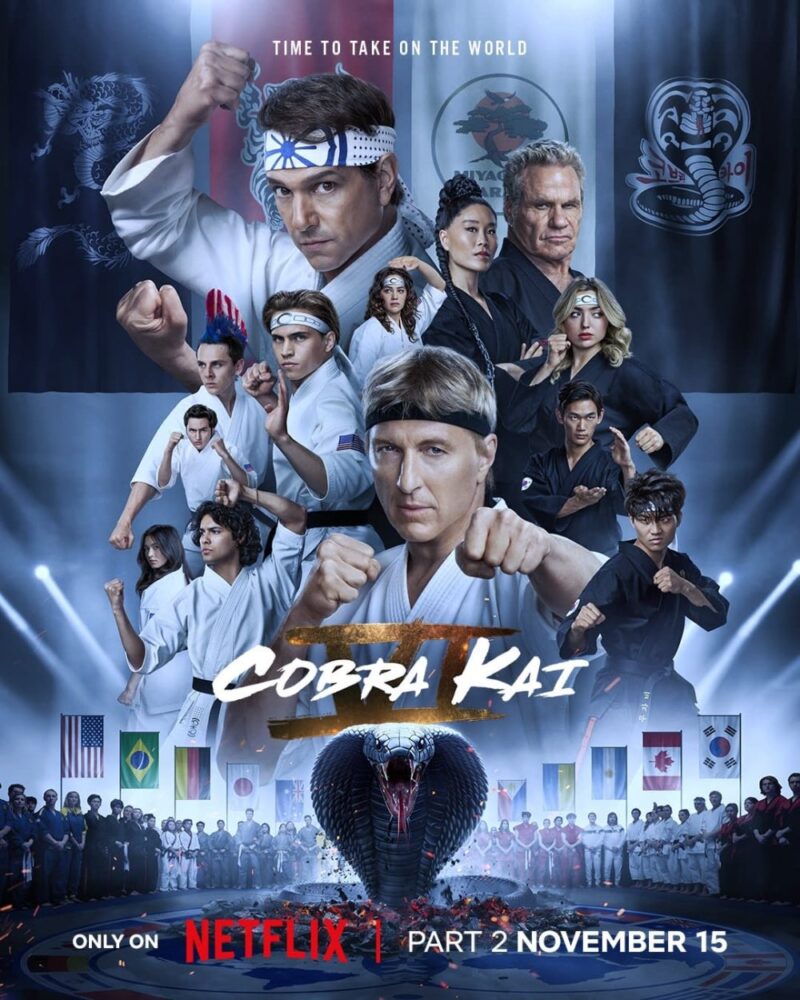 Zdjęcie okładkowe wpisu: Cobra Kai: sezon 6, część 2 – recenzja serialu. Plaża, amory i karate