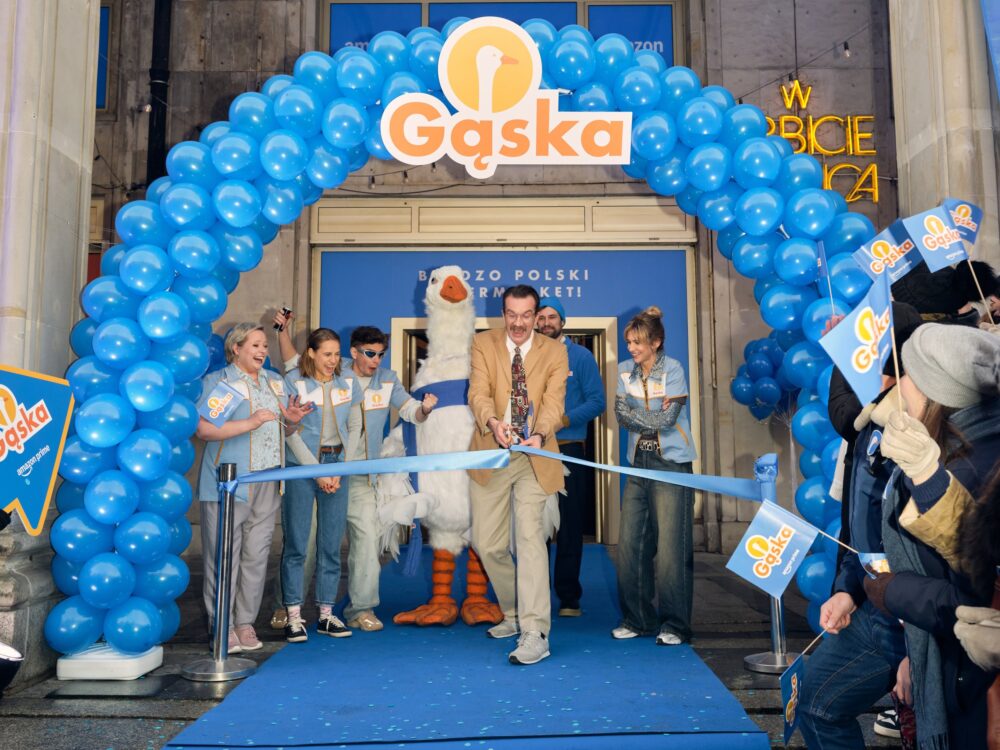 Zdjęcie okładkowe wpisu: Prime Video otworzyło tymczasowy sklep Gąska w samym sercu Warszawy