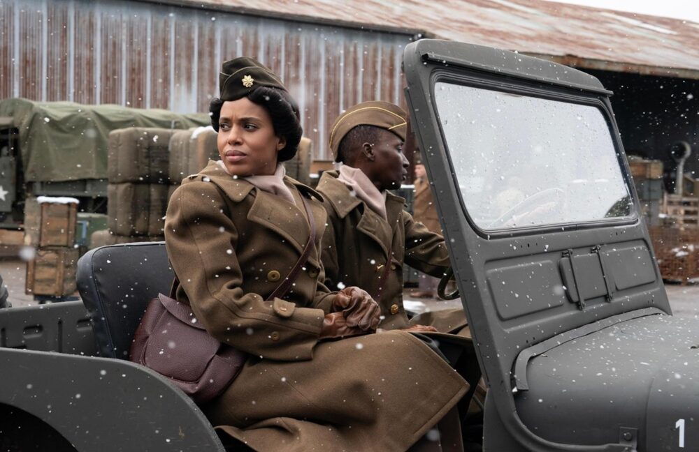 Zdjęcie okładkowe wpisu: The Six Triple Eight. Kerry Washington na czele żeńskiego oddziału na oficjalnym zwiastunie filmu Netflixa