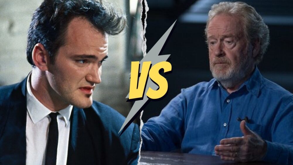 Zdjęcie okładkowe wpisu: Ridley Scott ostro w stronę Tarantino. „Zamknij się i idź kręcić kolejny film”