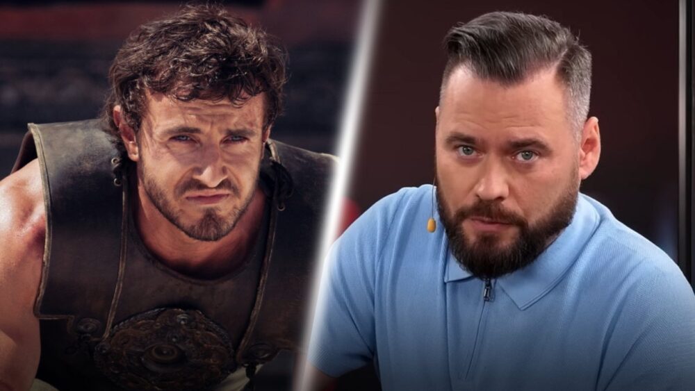 Zdjęcie okładkowe wpisu: Krzysztof Stanowski uderza w recenzentów krytykujących Gladiatora II. „powinni wrócić do zachwycania się kinem alternatywnym”