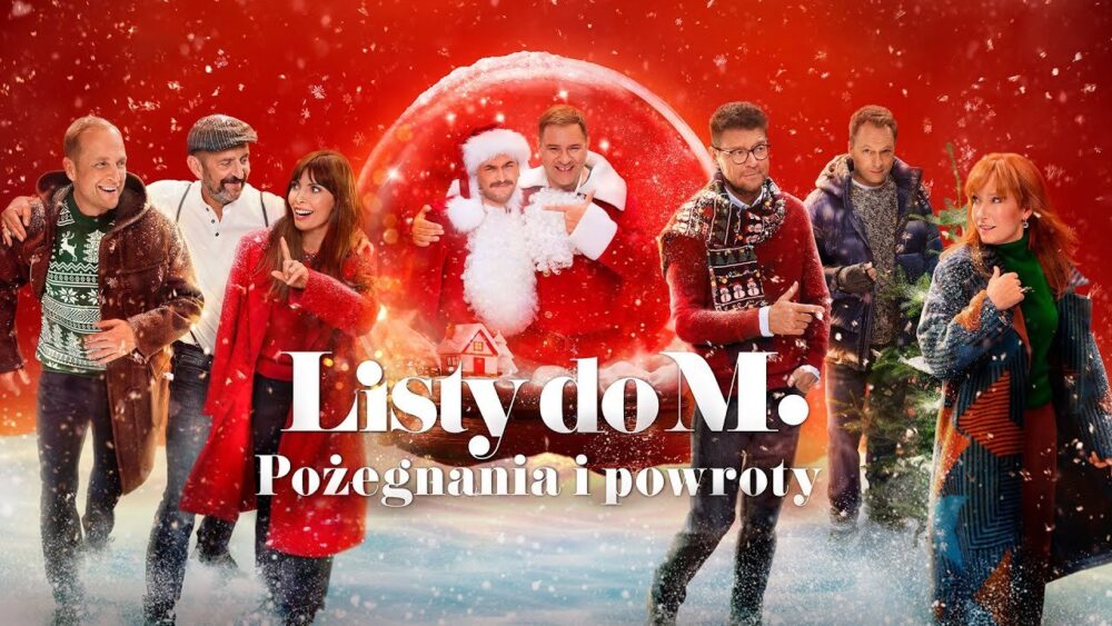 Zdjęcie okładkowe wpisu: Jutro i TYLKO jutro w Złotych Tarasach będzie wielka śnieżna kula z filmu Listy do M. Pożegnania i powroty!