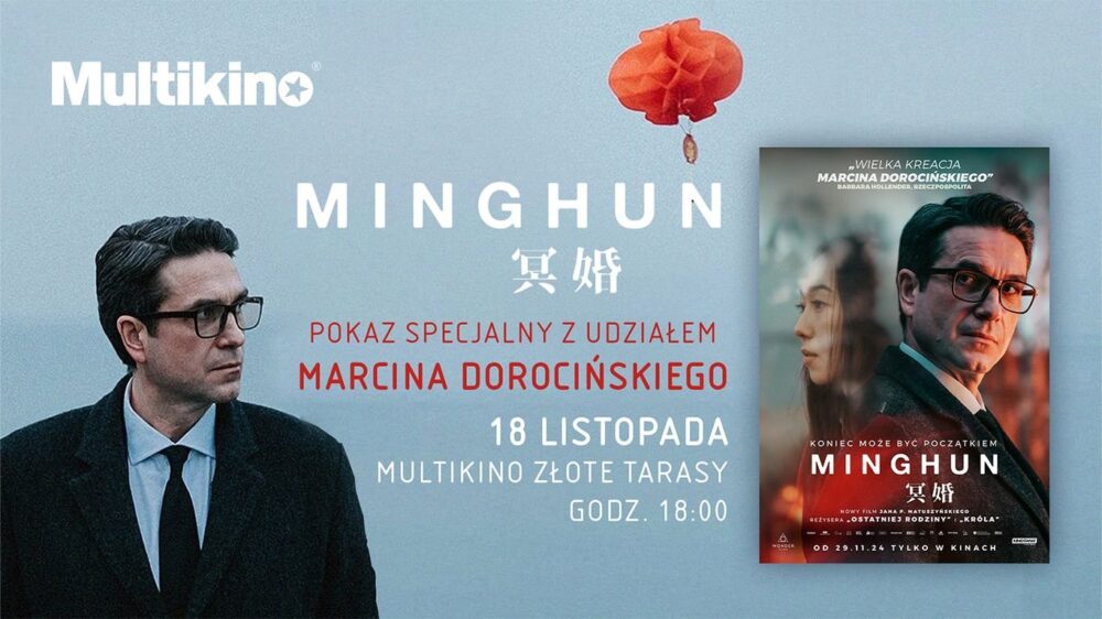Zdjęcie okładkowe wpisu: Marcin Dorociński zawita na na specjalny pokaz filmu „Minghun” w Multikinie Złote Tarasy