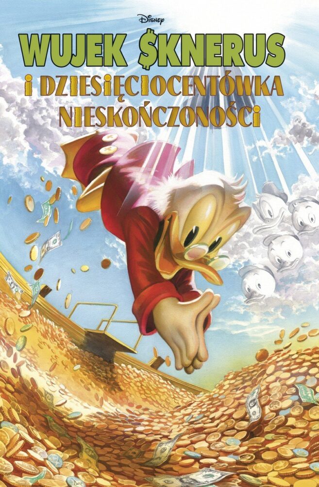 Zdjęcie okładkowe wpisu: Wujek Sknerus i Dziesięciocentówka Nieskończoności – recenzja komiksu
