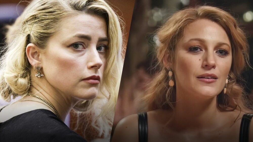 Zdjęcie okładkowe wpisu: Amber Heard wypowiedziała się na temat oskarżeń Blake Lively, a Justin Baldoni zatrudnił zespół Johnny’ego Deppa