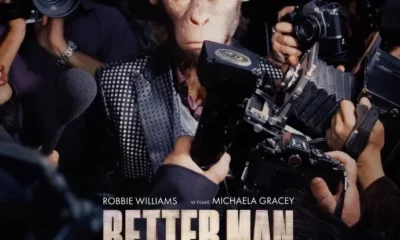 Zdjęcie okładkowe wpisu: Better Man: Niesamowity Robbie Williams – recenzja filmu. Ballada o królu rozrywki