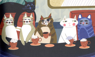 Zdjęcie okładkowe wpisu: Powstanie serial Kocia szajka. Studio Filmów Rysunkowych w Bielsku-Białej nabyło prawa do książkowego uniwersum