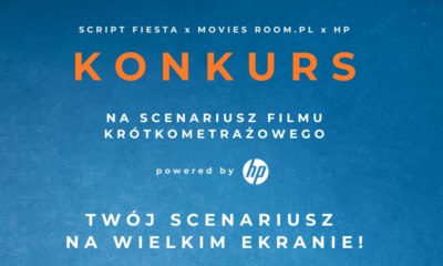 Zdjęcie okładkowe wpisu: Twój scenariusz na wielkim ekranie? Script Fiesta, HP i Movies Room.pl ogłaszają wyjątkowy konkurs!
