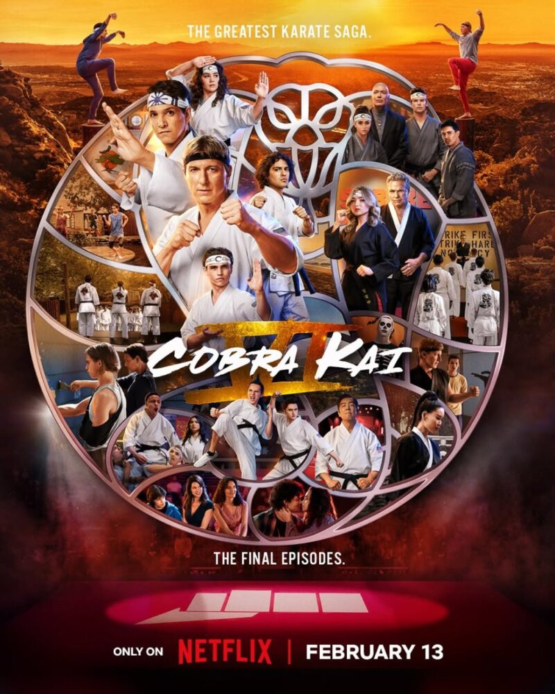 Zdjęcie okładkowe wpisu: Cobra Kai: sezon 6, część 3 – recenzja serialu. Grande Karate Finale