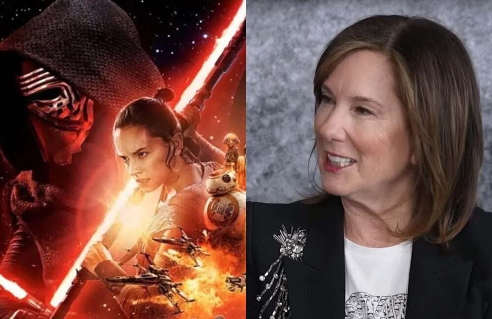 Zdjęcie okładkowe wpisu: Gwiezdne wojny wciąż z Kathleen Kennedy u steru? Szefowa Lucasfilm komentuje pogłoski o emeryturze