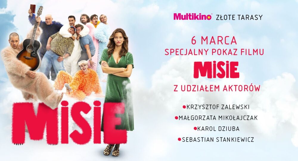 Zdjęcie okładkowe wpisu: Obejrzyj Misie z Zalewskim, Dziubą i Stankiewiczem w Multikinie!