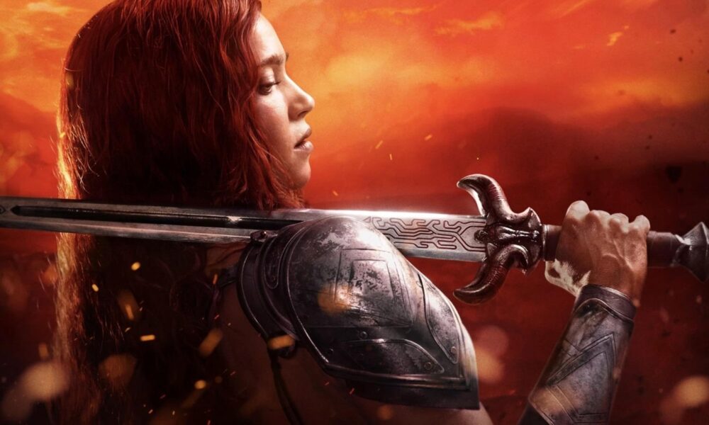 Zdjęcie okładkowe wpisu: Red Sonja. Matilda Lutz jako tytułowa bohaterka na nowym zdjęciu z filmu