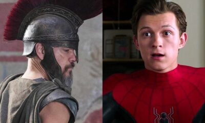 Zdjęcie okładkowe wpisu: Christopher Nolan i Tom Holland wyruszają na Odyseję. Gwiazdy uchwycone na zdjęciu z planu