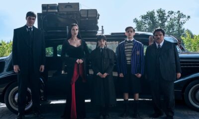 Zdjęcie okładkowe wpisu: Upiorna rodzinka Addamsów na nowym zdjęciu z 2. sezonu Wednesday