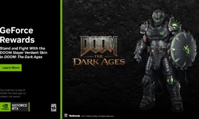 Zdjęcie okładkowe wpisu: Kolejne gry ze wsparciem techniki NVIDIA DLSS. Darmowa skórka dla DOOM: The Dark Ages