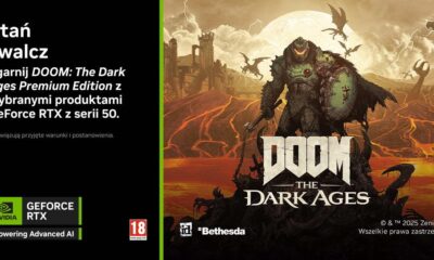 Zdjęcie okładkowe wpisu: Oto nowy sterownik Game Ready dla kart graficznych GeForce, zoptymaliowany dla DOOM: The Dark Ages