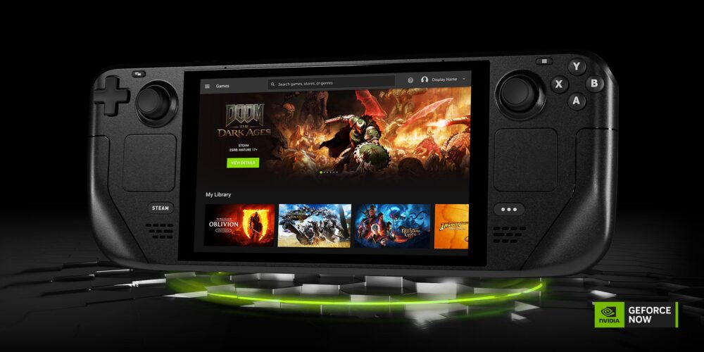 Zdjęcie okładkowe wpisu: Aplikacja GeForce NOW dla Steam Deck jest już dostępna. Sześć nowych gier w usłudze