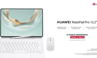 Zdjęcie okładkowe wpisu: HUAWEI MatePad Pro 12.2” 2025 już dostępny w Polsce!