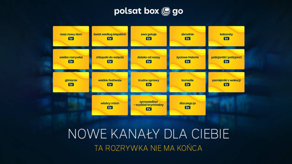 Zdjęcie okładkowe wpisu: Ulubiony program przez cały dzień? Polsat Box Go z nową ofertą kanałów!