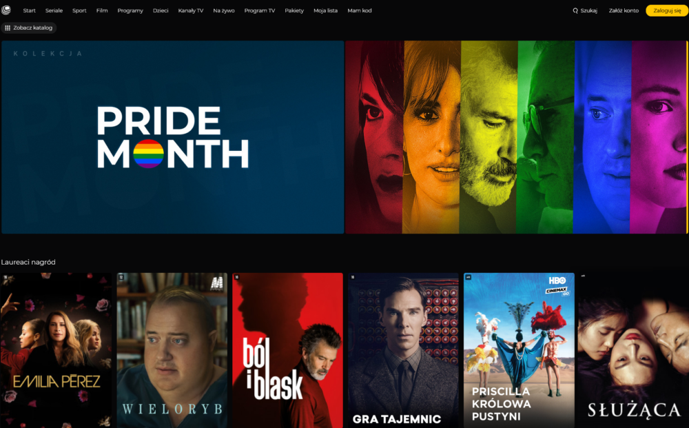 Zdjęcie okładkowe wpisu: Kolekcja Pride Month w Polsat Box Go. Perełki filmowe o miłości i równości od wielkich twórców