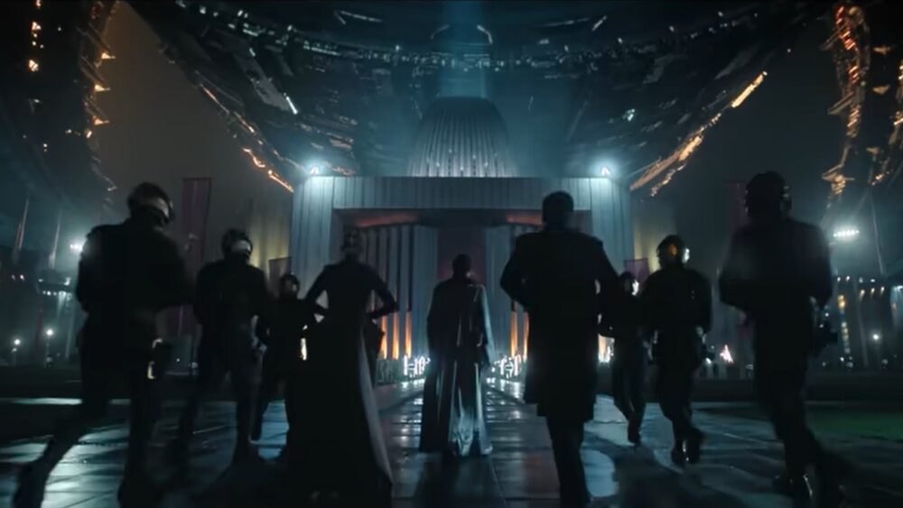 Zdjęcie okładkowe wpisu: Świątynia Opatrzności Bożej w konwencji sci-fi. Zwiastun 3. sezonu serialu Fundacja z Apple TV+