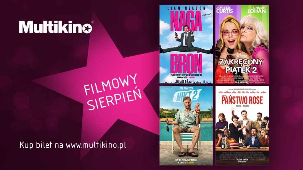 Zdjęcie okładkowe wpisu: Filmowy sierpień w kinach sieci Multikino!