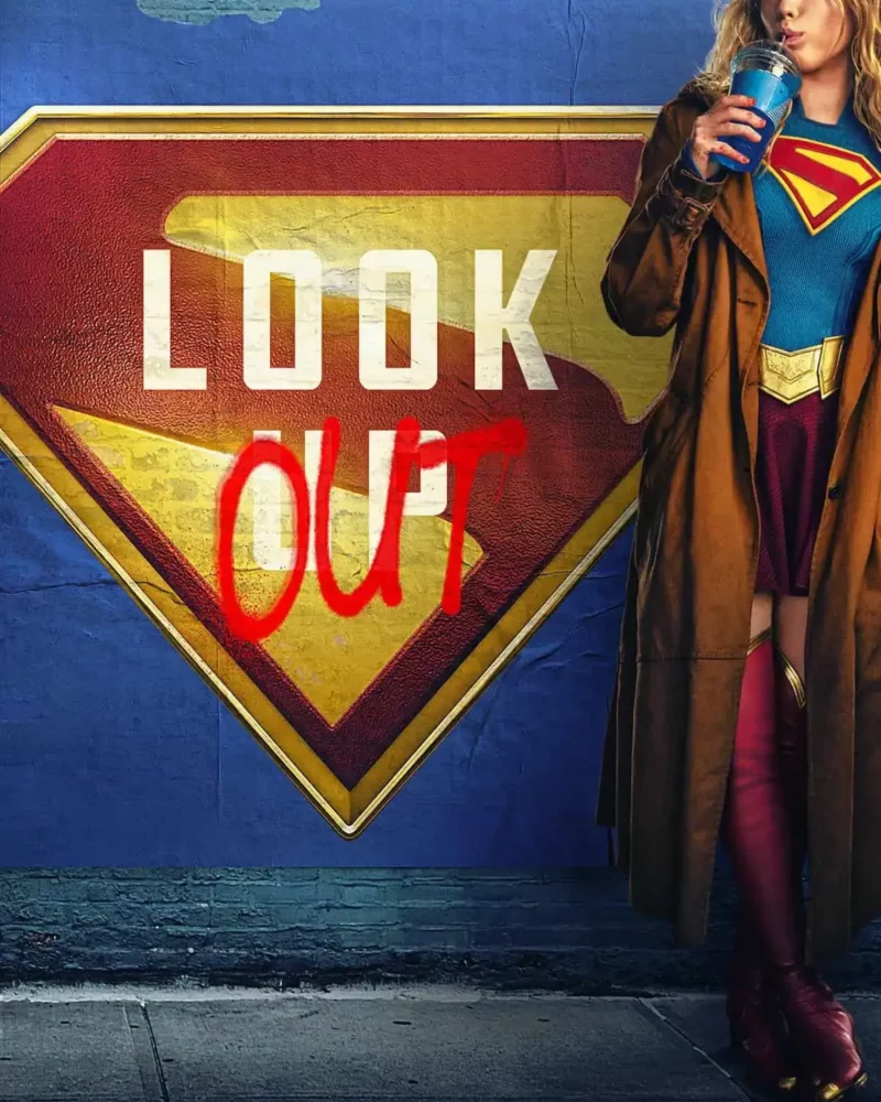 Zdjęcie okładkowe wpisu: Supergirl z pierwszym plakatem. Milly Alcock żartuje z produkcji