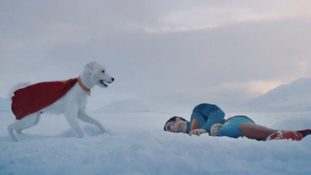 Zdjęcie okładkowe wpisu: Kontrowersyjna scena z Krypto wycięta z filmu Superman po testowych pokazach