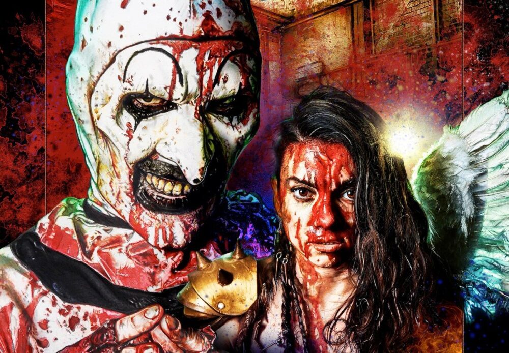 Zdjęcie okładkowe wpisu: Art the Clown przyłapany! Gwiazdy serii Terrifier odtwarzają viralową scenę z koncertu Coldplay