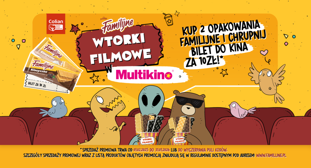Zdjęcie okładkowe wpisu: Multikino zaprasza w lato na Familijne wtorki filmowe!