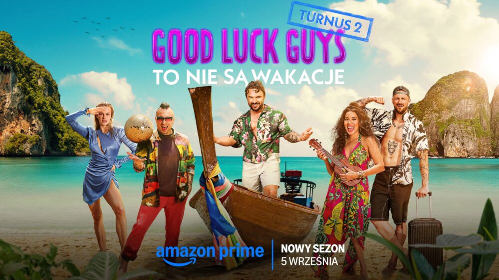 Zdjęcie okładkowe wpisu: Prime Video prezentuje pełen emocji zwiastun nowego sezonu Good Luck Guys